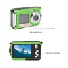Waterproof Digital Camera 48MP 2.7K HD 16X Digital Zoom Dual