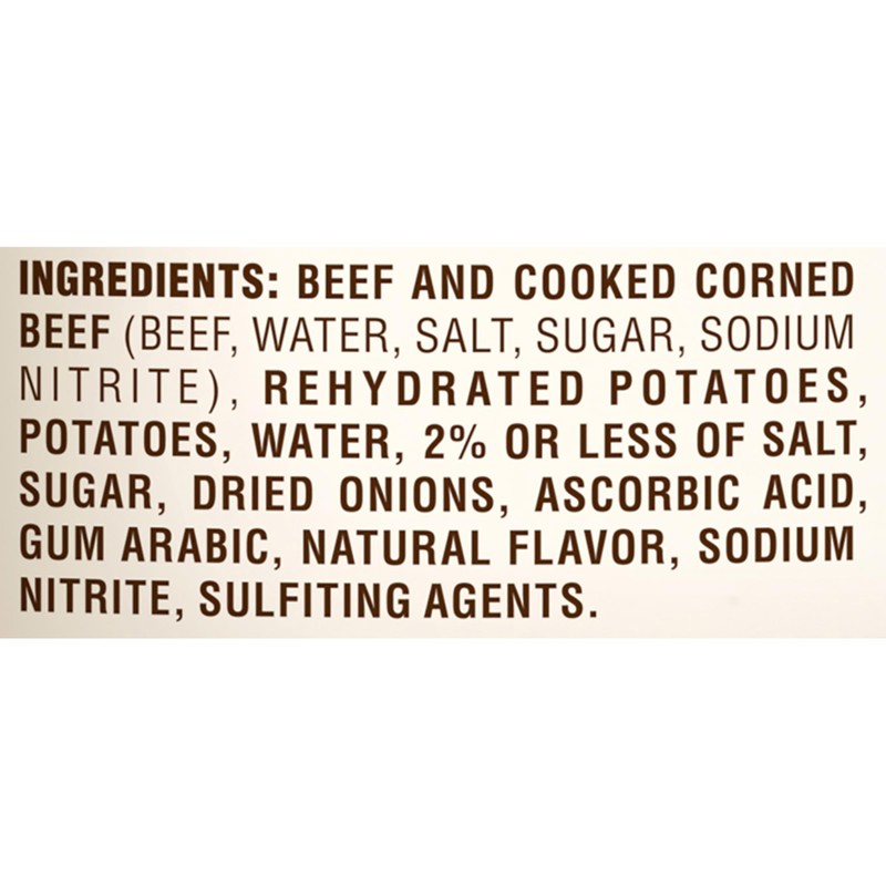 Chef-mate Corned Beef Hash, Canned Food and Canned Meat, 6