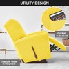 CONRUSER Stretch Recliner Chair Covers, 4-Piece Soft Sofa Cover Thick