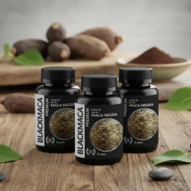 3 Pack Blackmaca Raíz Maca Negra 30 Caps Sfn 3 Packsupervits