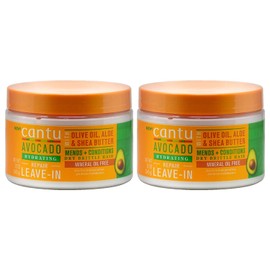 Cantu Avocado Leave-In Repair 12 Ounce Jar (Pack of 2)