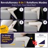 XetraDesign Bed Wedge Pillow for Headboard Gap Up to 7",