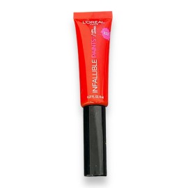 L'Oréal 322 ORANGE ENVY L'OREAL INFALLIBLE PAINTS LIP LIQUID LIPSTICK BRIGHT TRUE SUMMER