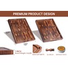 THETCHRY Walnut Wood Cutting Boards for Kitchen, Large Chopping Board