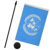United Nations Table Flag 5'' x 8'' - UNO Desk