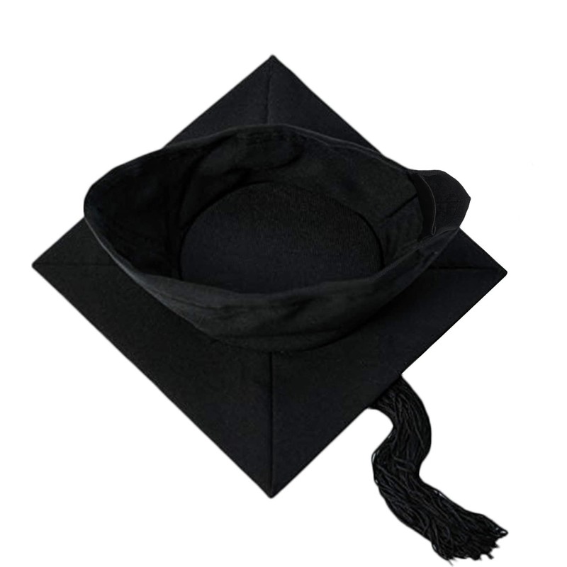 Graduation Cap for Adults Academic Costome, Bachelor and Master Ceremony,