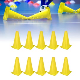 Conos Deportivos Cono Scocker Multifuncional Amarillo PP 23cm para Baloncesto