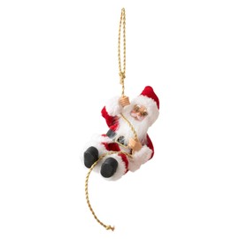 regalo Christmas Santa Claus Ornament, Hanging Rope, Doll, Decoration, Climbing Rope, Decoration (Single Item, Small)