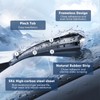 Forccord 26"+ 17"+ 12" Windshield Wiper Blades Fit for INFINITI