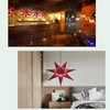 Garaym 3D Paper Star Lampshade,Christmas Paper Star Lamp Shade with