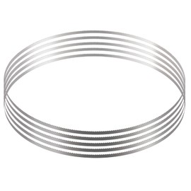 VEVOR Band Saw Blade, 82.3x0.63x0.02 inch, 5 PCS/Pack Meat Bandsaw Blades for Replacement, Carbon Steel Blade, Meat Cutting Blade Wrapped by Rust-Proof Paper, Fit for Commercial Bone Saw Machines