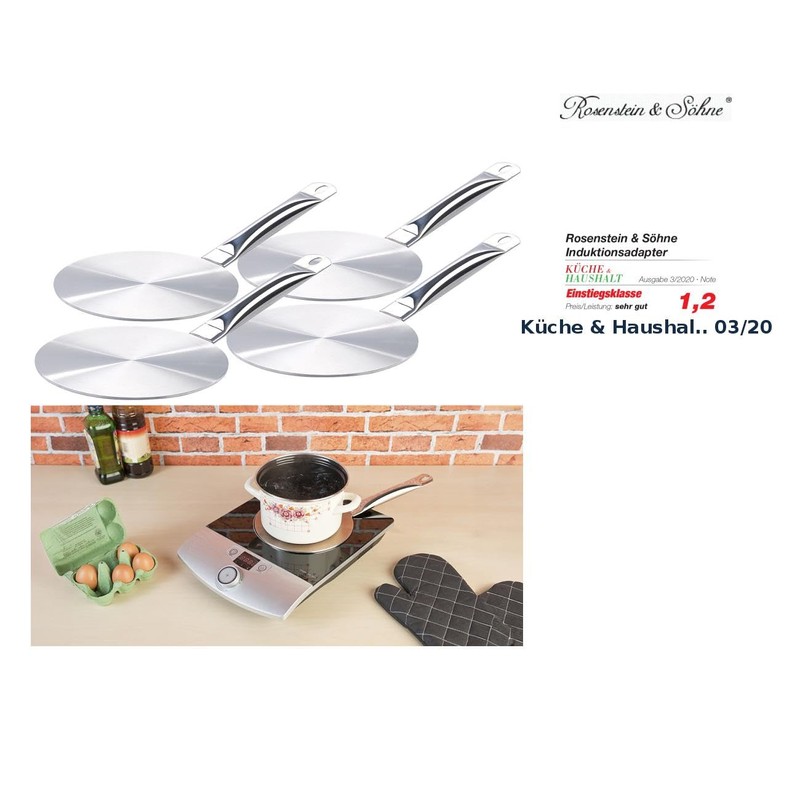 Rosenstein & Söhne Set of 4 Universal Adaptor Plates for