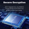 xinyee Encrypted USB Drive Secure USB Flash Drive 256GB AES256-bit