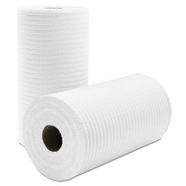 Cascades Tuff-Job Scrim Reinforced Wipers, 9 3/4 x 275 ft, White, 6 Rolls/Carton