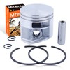 Mtanlo 44.7mm Piston Ring Kit for Stihl MS271 MS271C MS