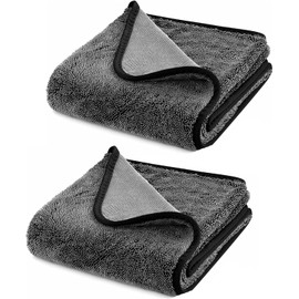 40 x 60 cm Drying Cloth, XXL Super Shower Room Cleaning Cloth, Shower Cubicle Cloth for Removing Water in Shower and Bathroom, Say Goodbye to Streaks Stains Limescale Deposits (2 Pieces)