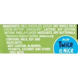 Milk Chocolate Hazelnut Crunch Bars, Individually Wrapped Candy, Imported German Snack Snacking Food Dessert Gift Gluten Free Treat, 5 Choceur Bars,1.4oz Each