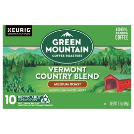 Green Mountain Coffee Roasters, Vermont Country Blend Medium Roast Coffee, 3.1 Ounce