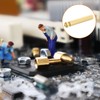PATIKIL 30mm+6mm M3 Standoff Screws, 40 Pack Brass Hex PCB