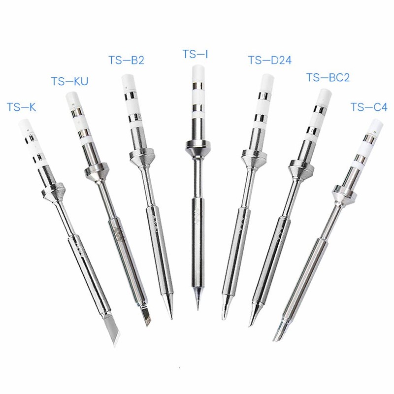 TS100 Soldering Iron Set with Stainless Steel Soldering Tips Replacement
