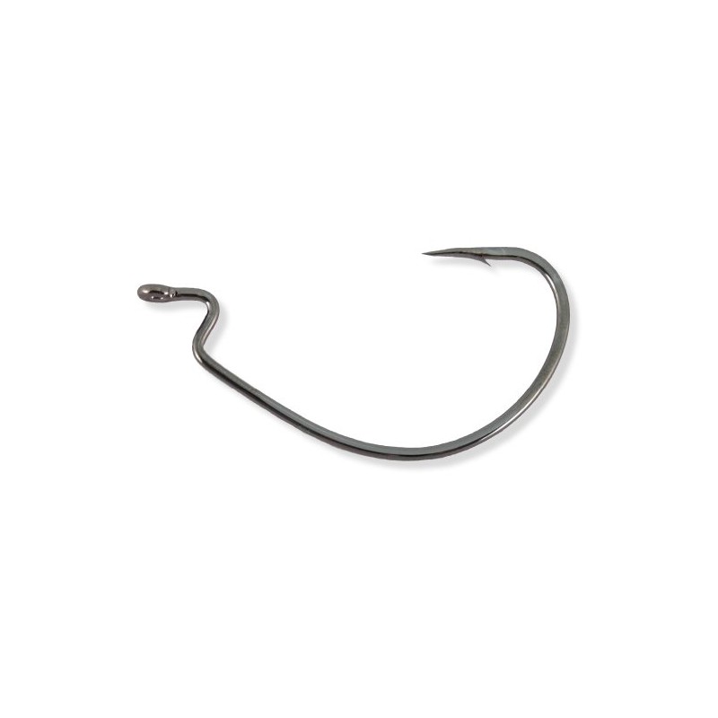 Owner Wide Gap Plus Hook, #3/0, Chrome, 5 count