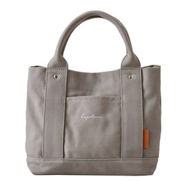 Lupilina 28334 Tote Bag, Canvas Tote Bag, Simple and Baptized Quality Fabric, Exquisite Easy, Storage Capacity More Than Appearance, 3 Compartments, Outside Interior Pocket, Freestanding, Magnetic