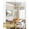 Audickic Pendant Lights Kitchen Island, 7.5" Farmhouse Pendant Lighting with