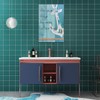 Bathroom Anchor Wall Art Christian Scripture Canvas Print Nautical Beach
