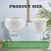 LITUDISO African Violet Pots, 6 Inch Self Watering Pots for