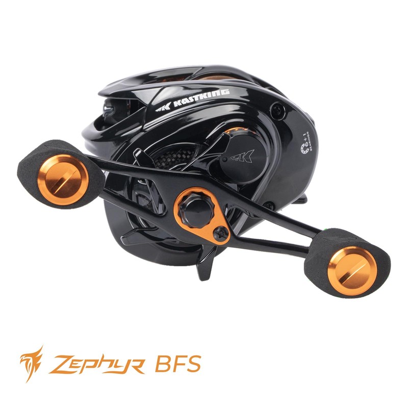 KASTKING Bait Reel, Zephyr BFS, 7.2:1 Gear Ratio, Equipped with