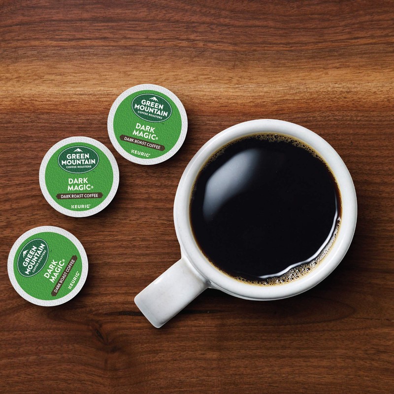Green Mountain Coffee Roaster Dark Magic Keurig Single-Serve K-Cup Pods,
