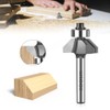 WSOOX 45 Degree Chamfer Router Bit set with 1/4 Inch