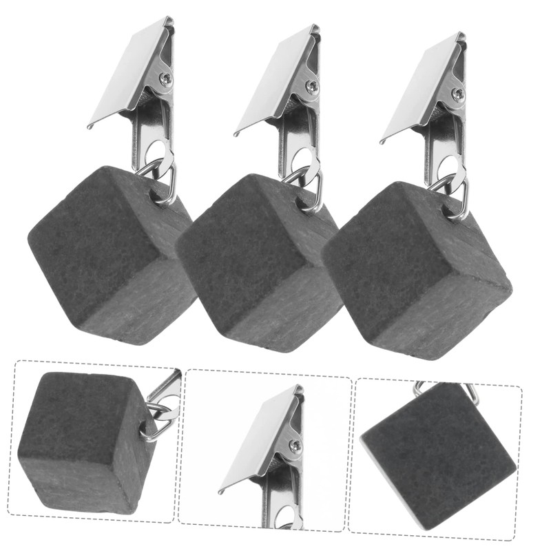 FUNOMOCYA 4Pcs Tablecloth Weights with Metal Clips Outdoor Table Cover