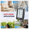 BaldrTherm Solar Outdoor Thermometer, Wireless Temperature & Humidity Monitor with