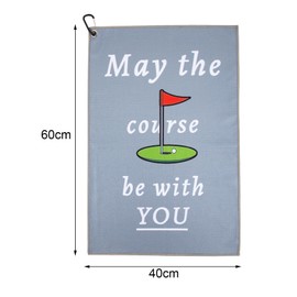 Golf Towels,Funny Golf Towel,Golf Towels for Golf Bags for Men,Funny Golf Gifts for Men,Golf Towels for Men,Golf Accessories for Men Funny,Gifts for Golfers Husband Boyfriend Dad Him (Gray #1)