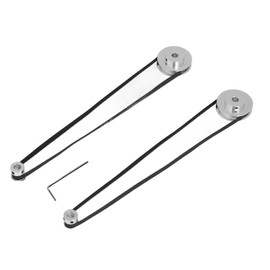 2 Set Timing Belt Pulley 20 60 Teeth Synchronous Wheel with 2PCS 6mm Width Belt for 3D Printer 8mm Bore