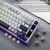 YUNZII YZ75 75% Hot Swappable Wireless Gaming Mechanical Keyboard, RGB