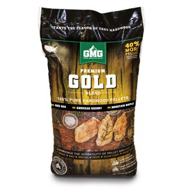 Premium Gold Blend Wood Grilling Pellets - 28lbs.