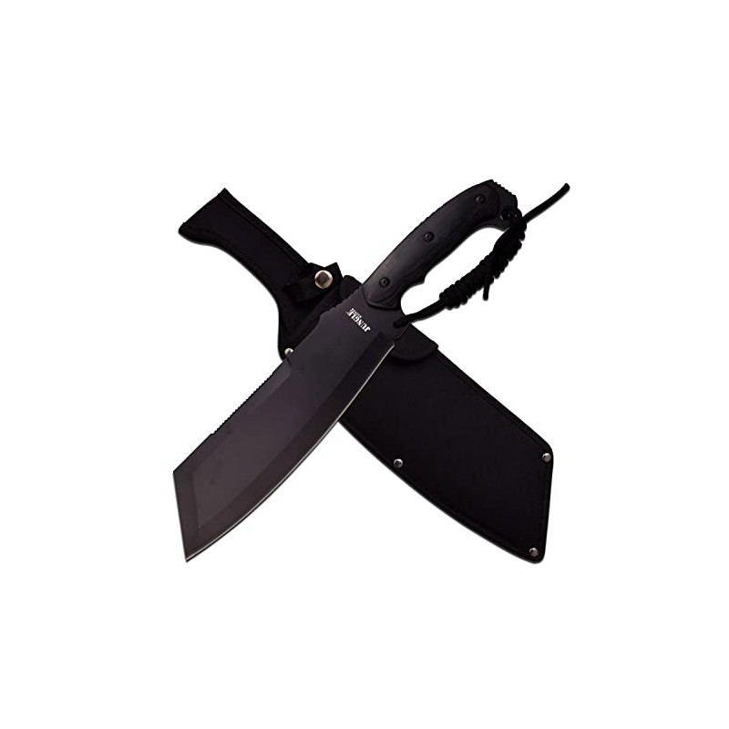 Jungle Master – Fixed Blade Machete – Black Oxidized Stainless