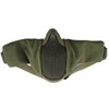 V10 Half Face Steel Mesh Breathable Protective Face Guard Competition