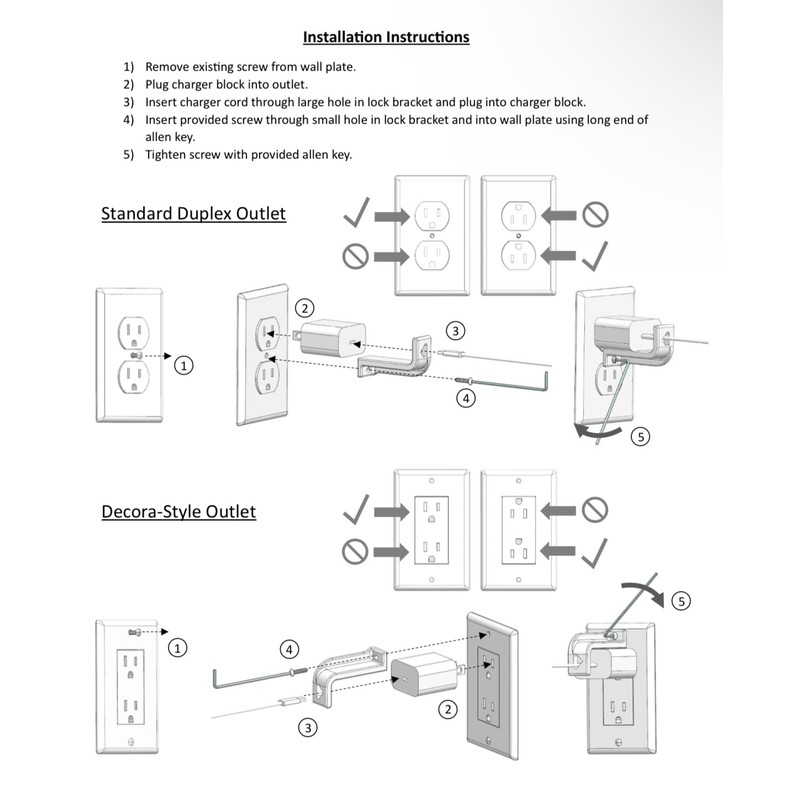 Charger Lock for Apple Rapid Charger