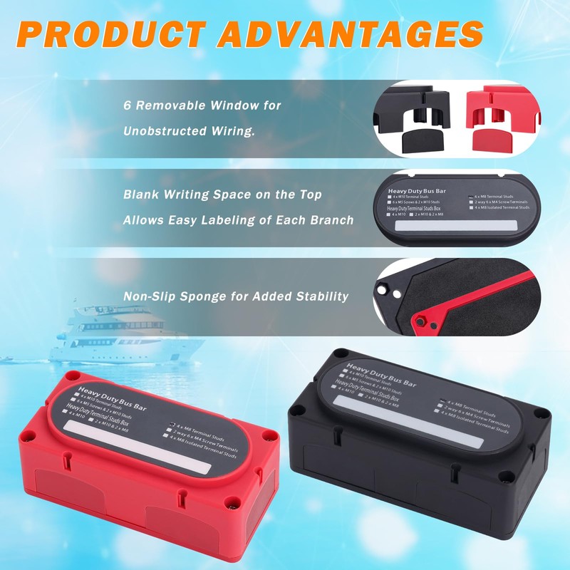 300A Heavy Duty Module Bus BAR 12V 24V 48V DC