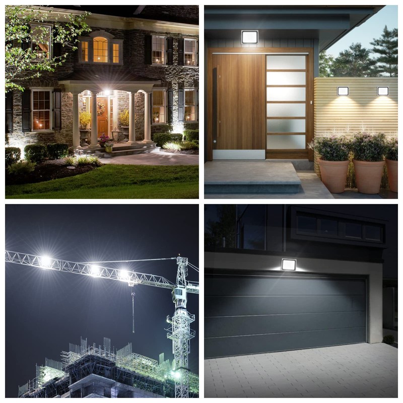 Papasbox LED floodlight IP65 waterproof outdoor floodlight aluminium headlight