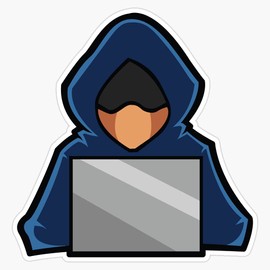 Retro Hack Coder Hacking Hoodie Hacker Bumper Sticker Window Vinyl Decal 5"