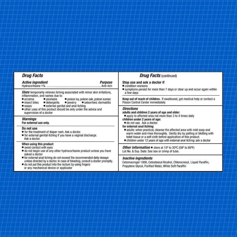 careall #1 cremas de hidrocortisona al 1 %, 1oz, alivia