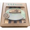Alaska Ulu Bowl Set Birch Handle Totem Pole Eskimo