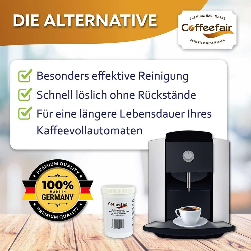 Coffeefair Cleaning Tablets for Fully Automatic Coffee Machines 40 x