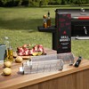 Rolling Grill Basket, New Opening Design, Extra Sturdy Cylinder Grilling