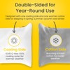 Cosi Home Cooling Pillow Cases (2 Pack) Q-Max 0.45, Double-Sided