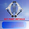 Heyhap 8pcs Lower Control Arm Assembly Front Suspension Kits Tie
